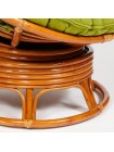 Кресло-качалка "PAPASAN" w 23/01 B / с подушкой / Cognac (коньяк), флок Олива, 23 в Луганске, ЛНР