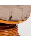 Кресло-качалка "PAPASAN" w 23/01 B / с подушкой / Cognac (коньяк), экошерсть Коричневый, 1811-5 в Луганске, ЛНР